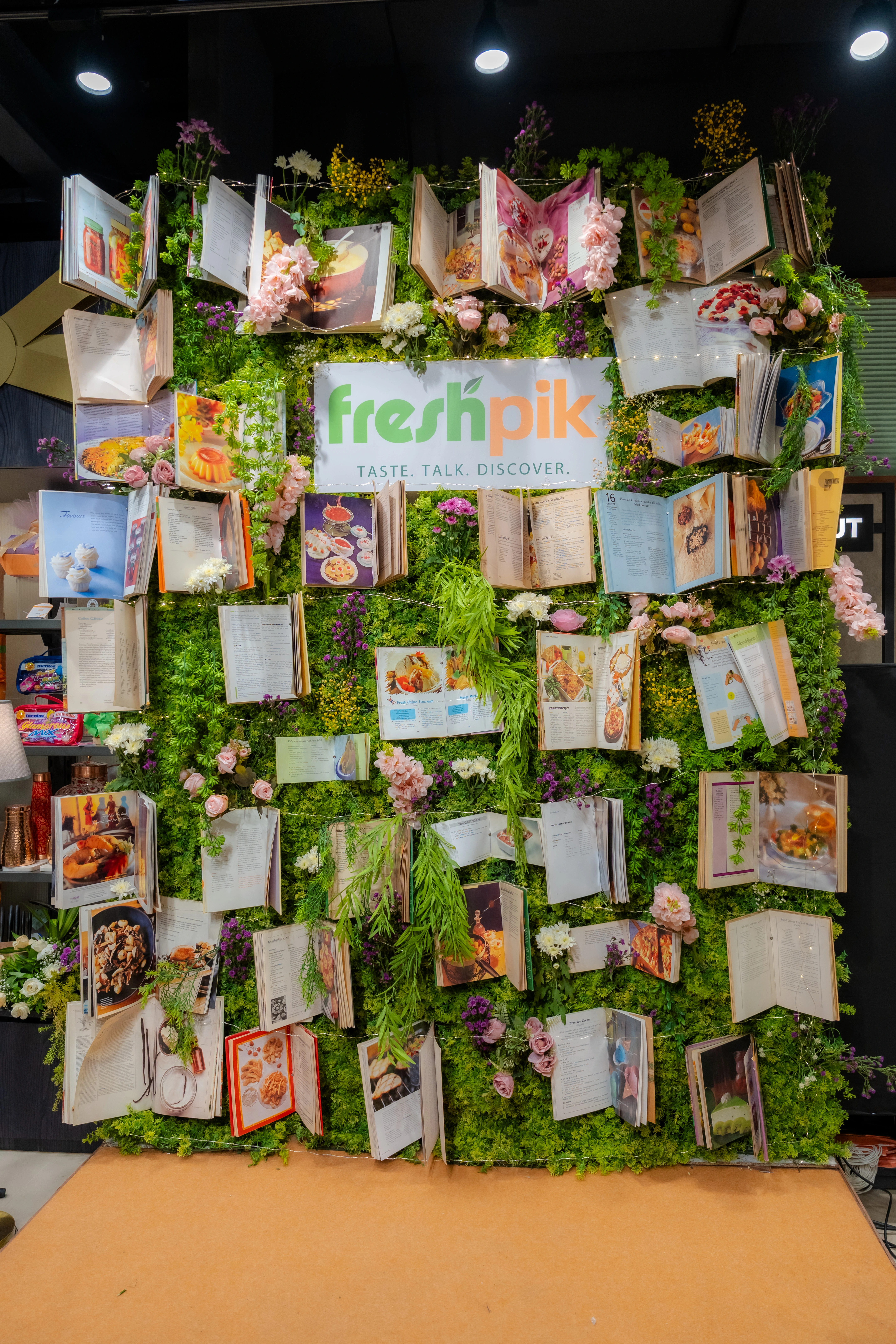 Culinary Book Backdrop